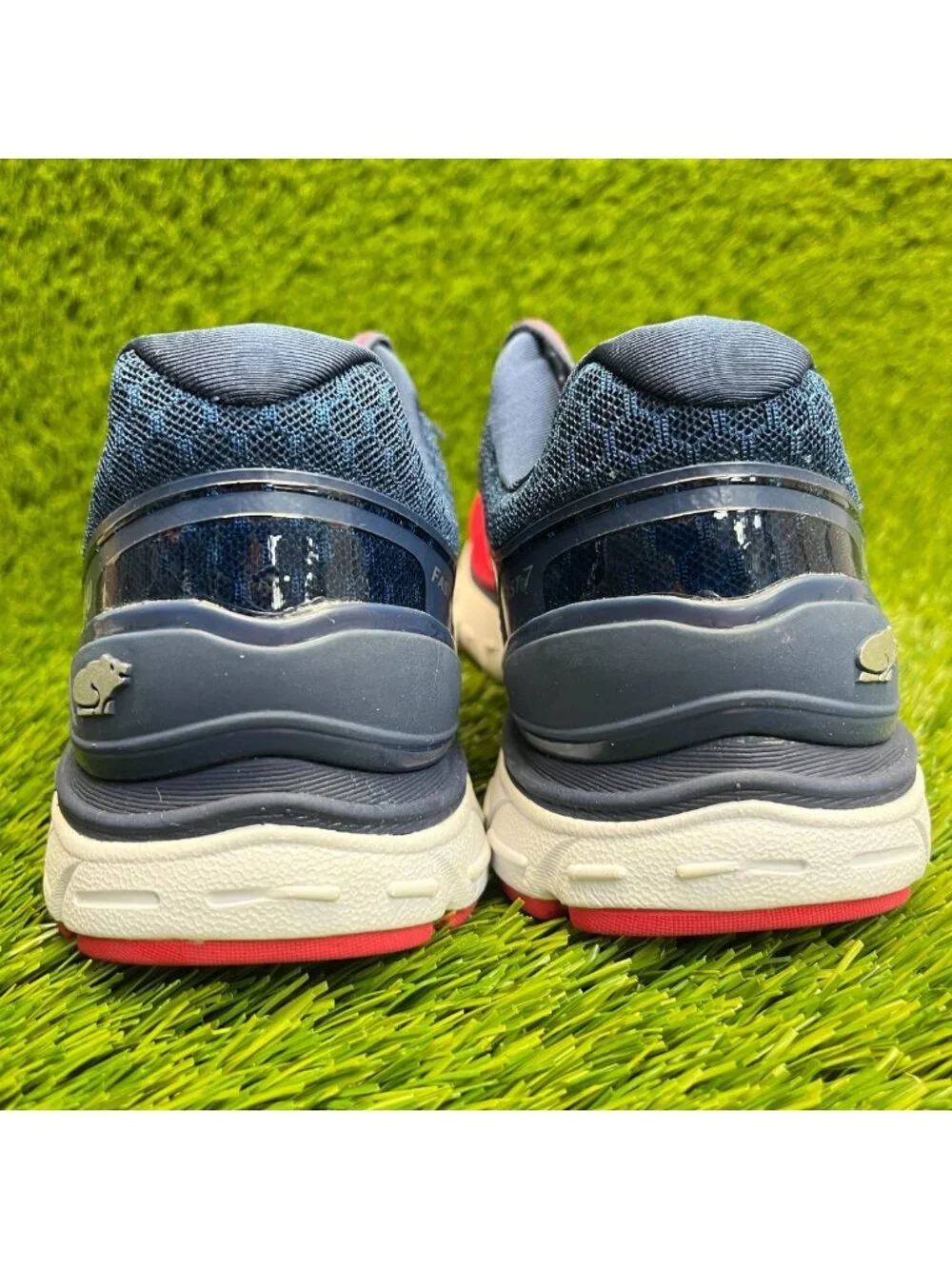 Karhu Fast 7 MRE Womens Size 9.5 Blue White Athletic Running Shoes Sneakers